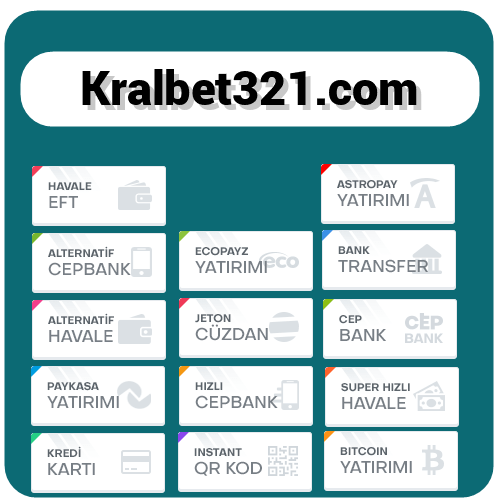 Kralbet321 Kralbet 321 para yatırma ve çekme