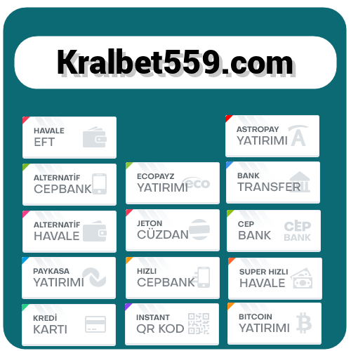 Kralbet559 Kralbet 559 para yatırma ve çekme