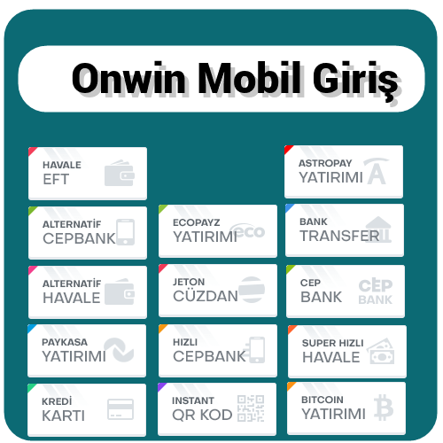 Onwin mobil Onwin mobil para yatırma ve çekme