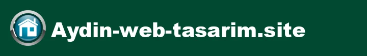 homepage logo of aydin-web-tasarim.site
