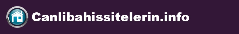 homepage logo of canlibahissitelerin.info