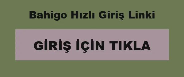 Bahigo Hızlı Giriş Linki infografik