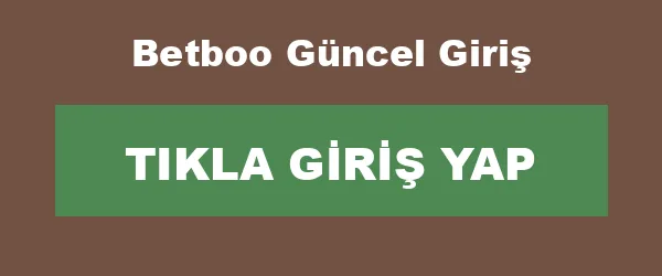 Betboo Güncel Giriş infografik