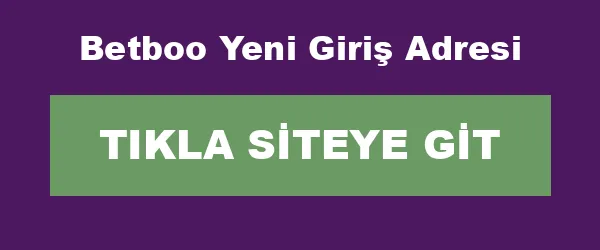 Betboo Yeni Giriş Adresi infografik