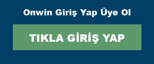 Onwin Giriş Yap Üye Ol infografik