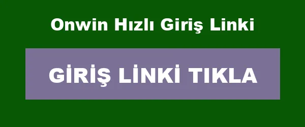 Onwin Hızlı Giriş Linki infografik