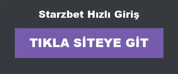 Starzbet Hızlı Giriş infografik