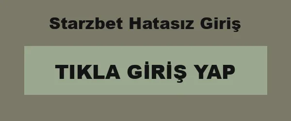 Starzbet Hatasız Giriş infografik