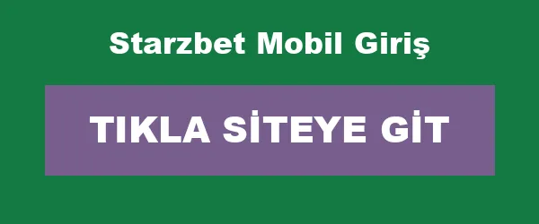Starzbet Mobil Giriş infografik
