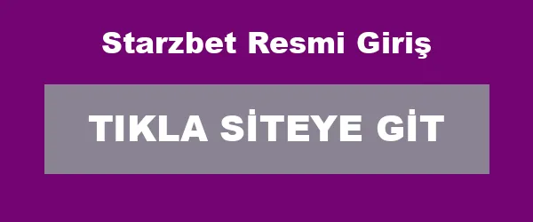 Starzbet Resmi Giriş infografik