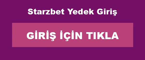 Starzbet Yedek Giriş infografik