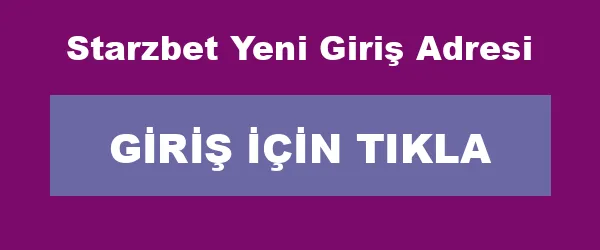 Starzbet Yeni Giriş Adresi infografik