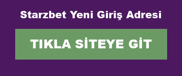 Starzbet Yeni Giriş Adresi infografik