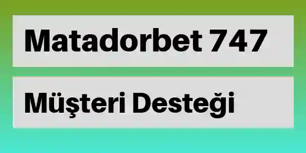 Matadorbet destek 746