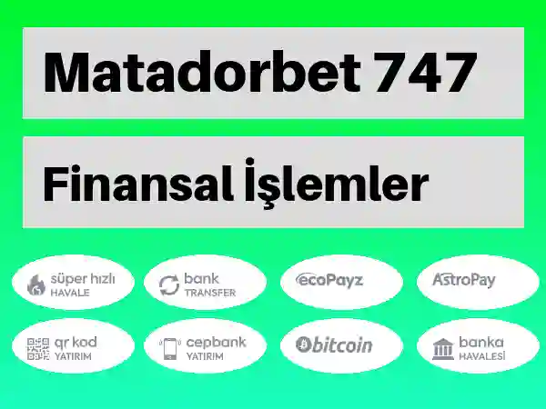 Matadorbet Mobil Para yatırma ve çekme 746