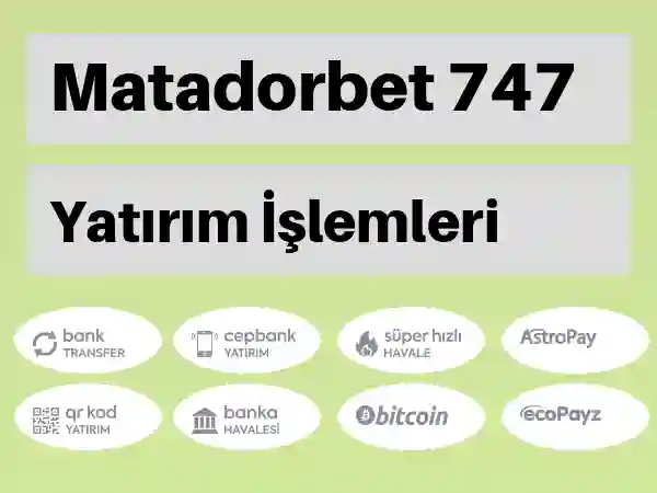 Matadorbet Mobil Para yatırma ve çekme 746