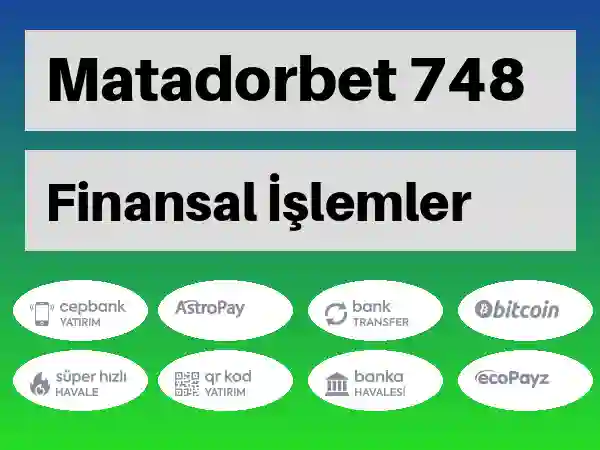 Matadorbet Mobil Para yatırma ve çekme 746