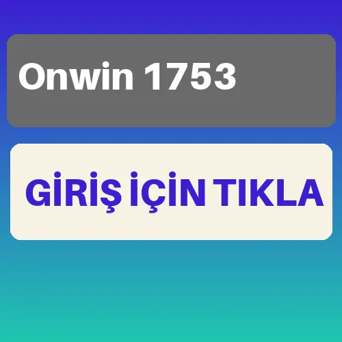 Onwin Mobil giriş yap