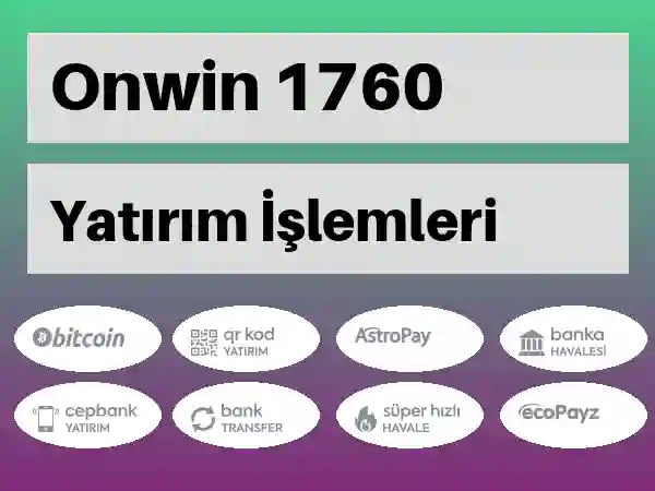 Onwin Mobil Para yatırma ve çekme 1753