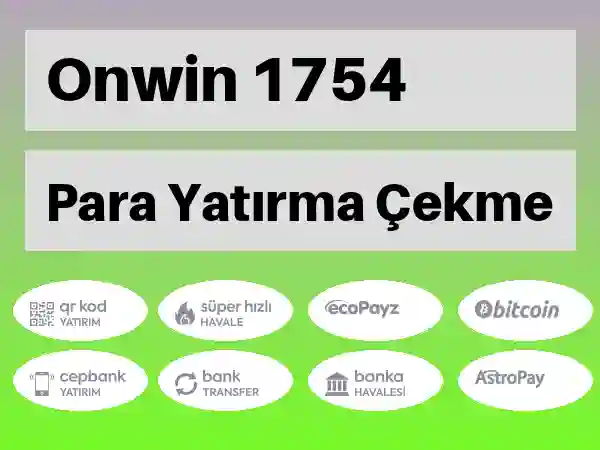 Onwin Mobil Para yatırma ve çekme 1753