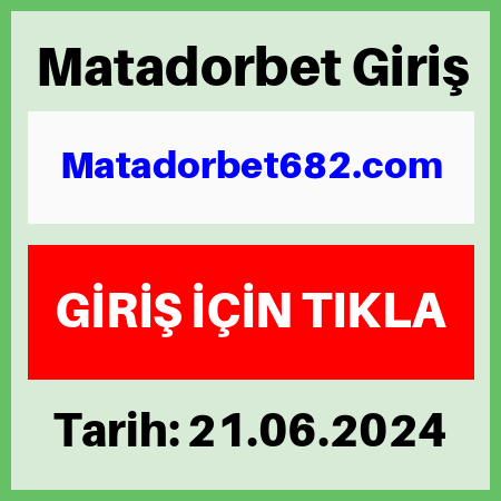 matadorbet663 Giriş ve Slot Oyunları