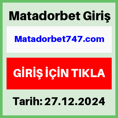 matadorbet744 yeni giriş domain