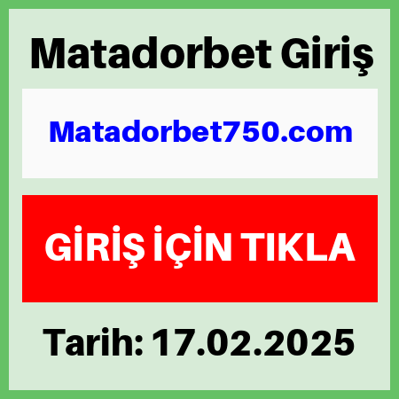 matadorbet749 yeni giriş domain