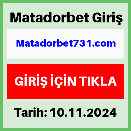 matadorbet706 giriş rehberi